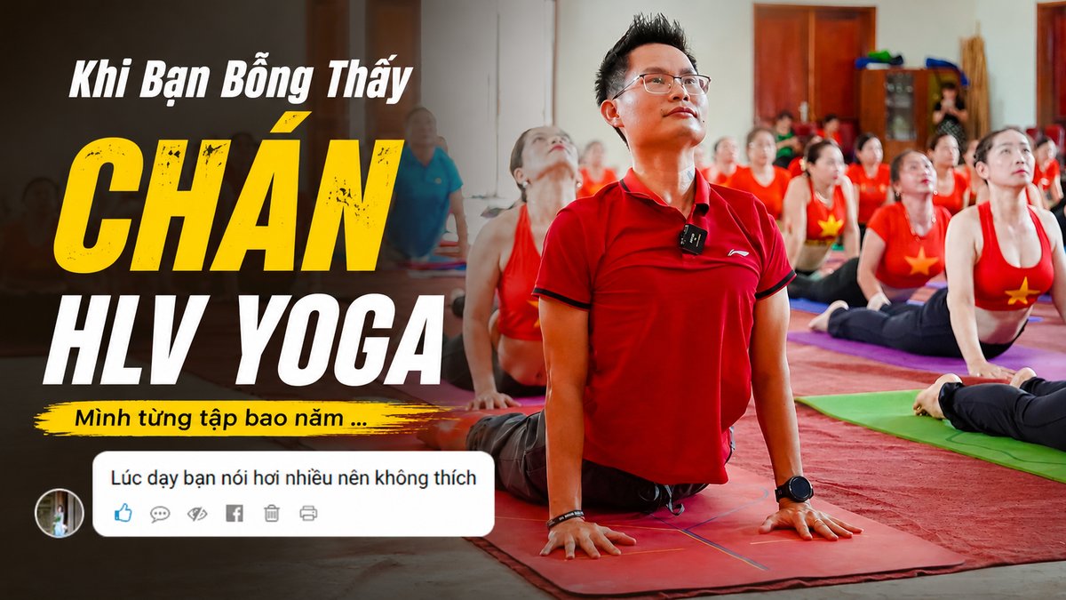 Khi bạn bỗng chán HLV Yoga mình đang tập — không phải HLV dở đi, mà bạn đã tiến xa hơn