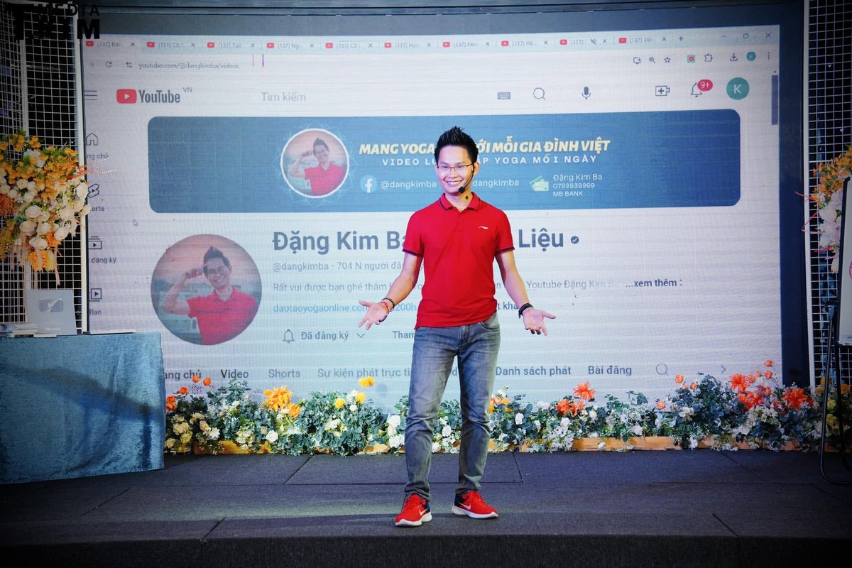 Đặng Kim Ba chia sẻ cách dạy và quay video Yoga online cho học viên khoá HLV