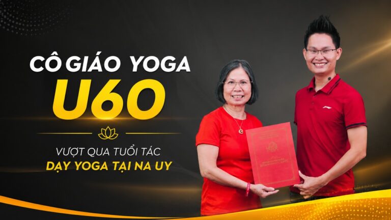 Cô giáo Yoga U60 vượt qua tuổi tác dạy Yoga tại Na Uy - tốt nghiệp khoá HLV Yoga online