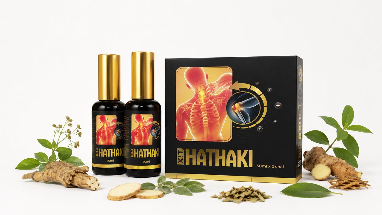 Thành phần thảo dược thiên nhiên trong xịt khớp Hathaki