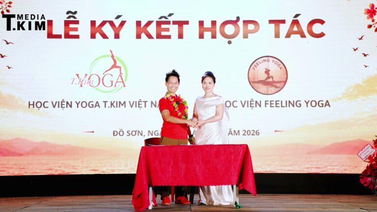 Lễ ký kết hợp tác Học viện Yoga T.Kim và Feeling Yoga tại Đồ Sơn, Hải Phòng 11/07/2026
